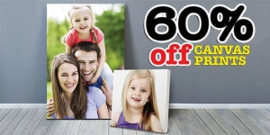 Photo Canvas 60% off